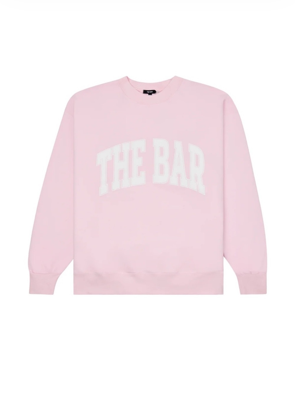 The Bar Varsity Crewneck Oversized Sweatshirt